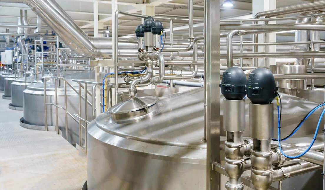 Hot water sanitization